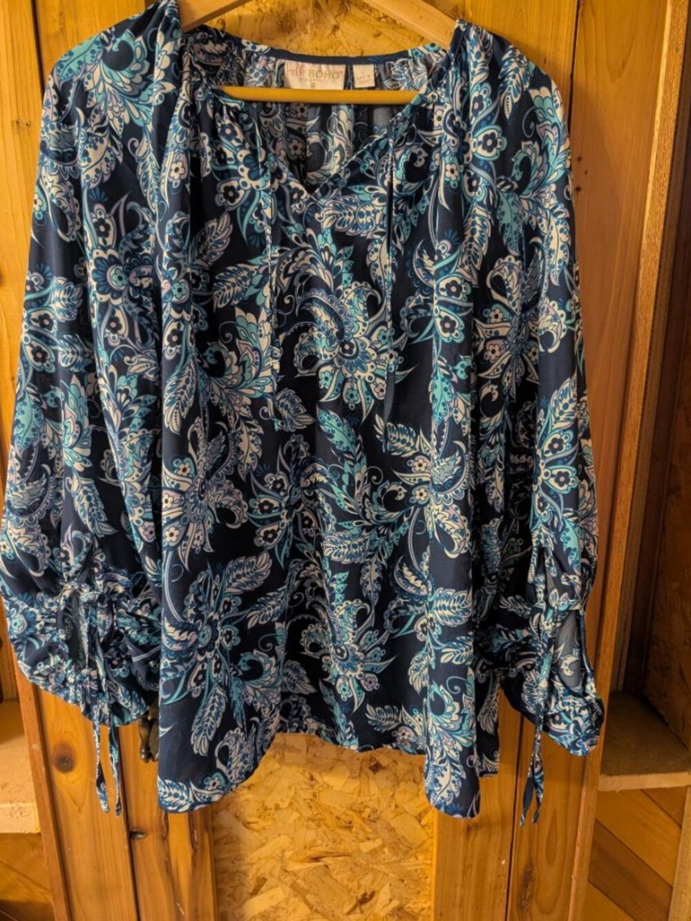 Belle BOHO Kim Gravel Blouse